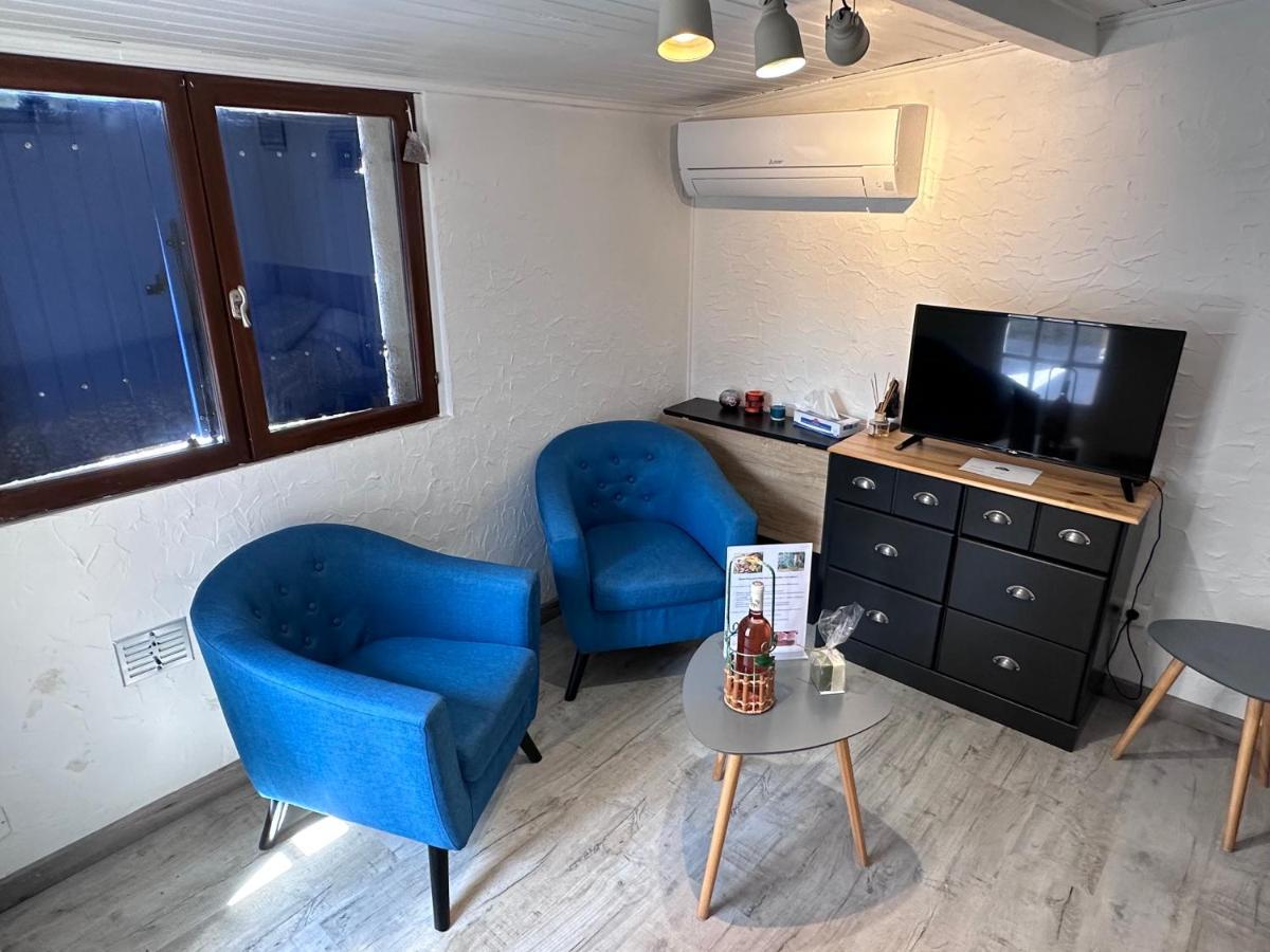 Studio Les Iris Climatise, Entre Mer Et Collines, Classe Meuble De Tourisme 2 Etoiles Алош Экстерьер фото